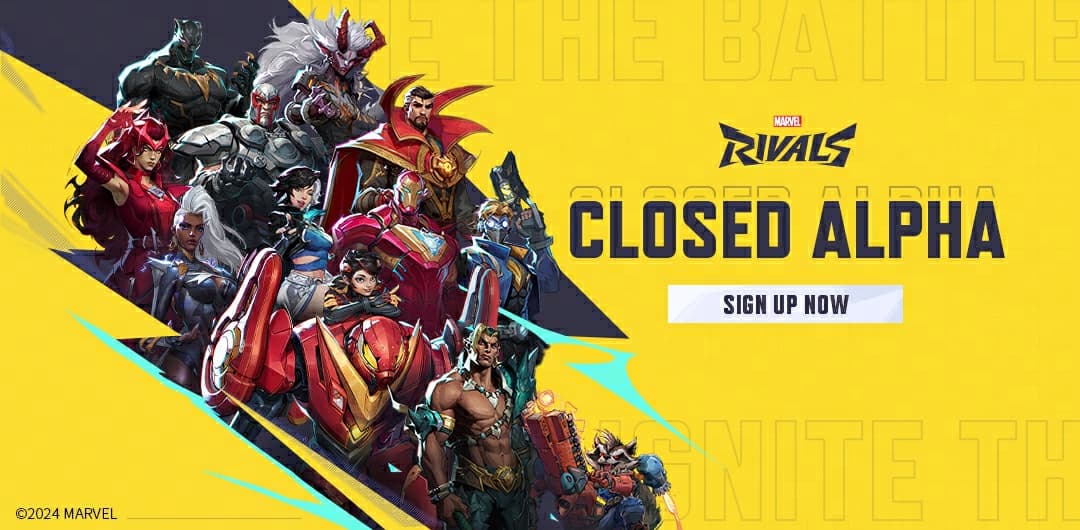 MARVEL RIVALS CLOSED ALPHA TEST BEGINS IN MAY!