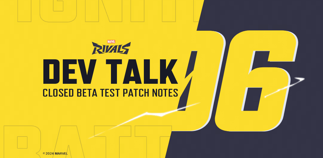 Dev Talk Vol.06 | Closed Beta Test Patch Notes