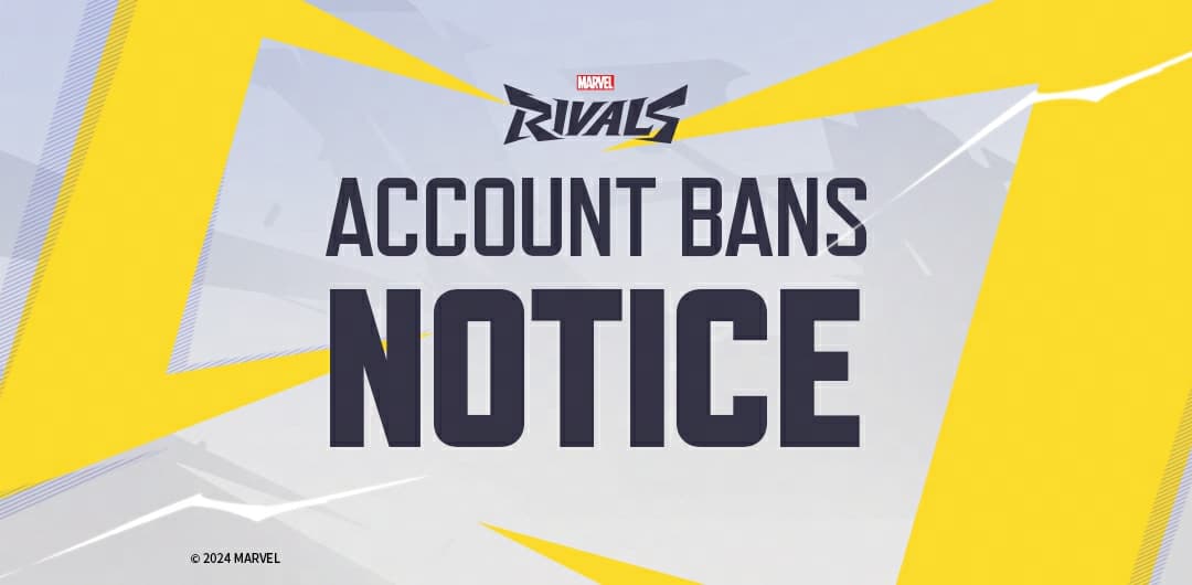 Account Bans Notice