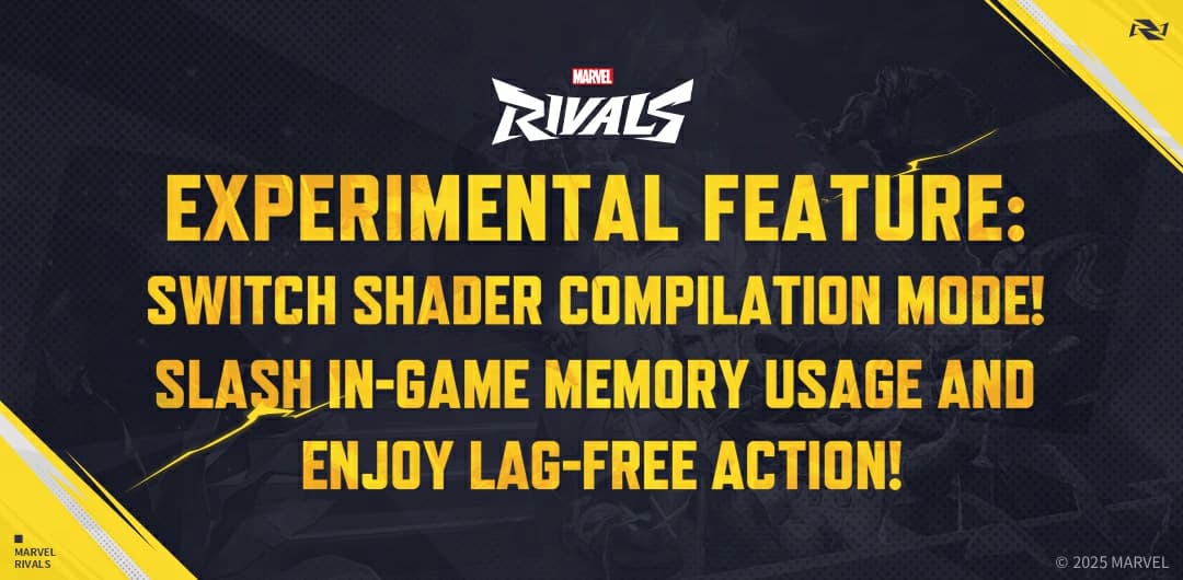 Experimental Feature: Switch Shader Compilation Mode! Slash In-Game Memory Usage and Enjoy Lag-Free Action!
