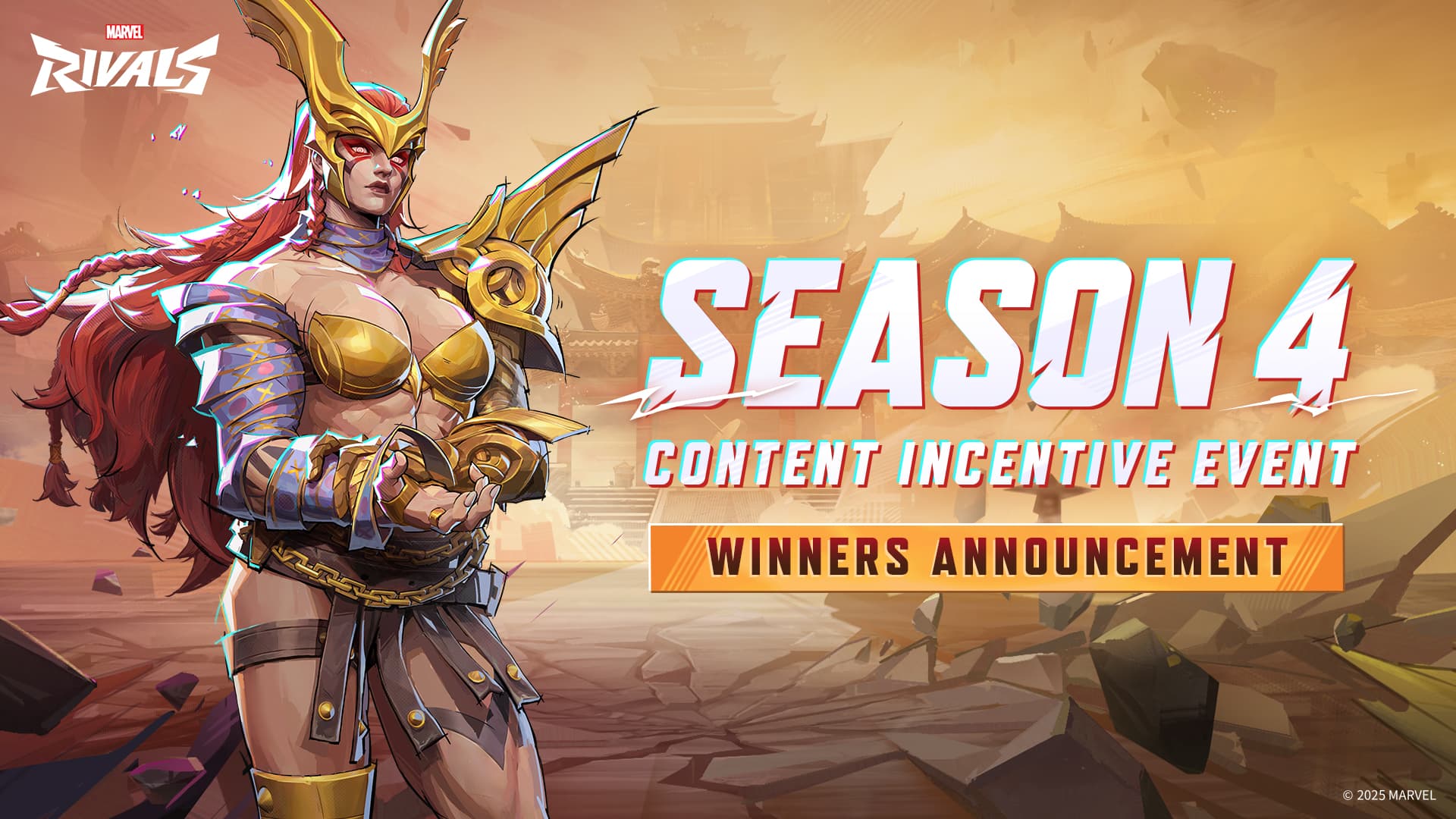 S4 Content Incentive Event – Winners Announcement